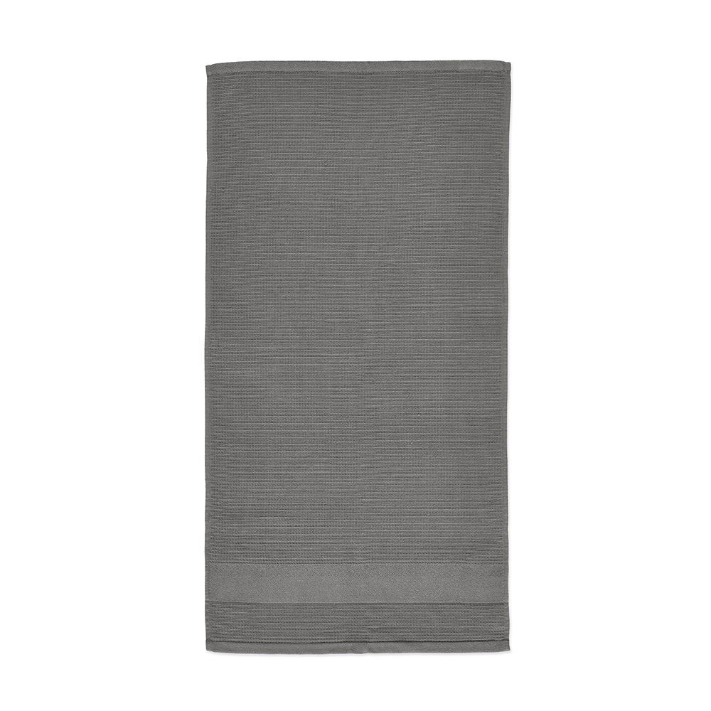 Drap de bain publicitaire coton recyclé 500g Botticelli M Gris foncé
